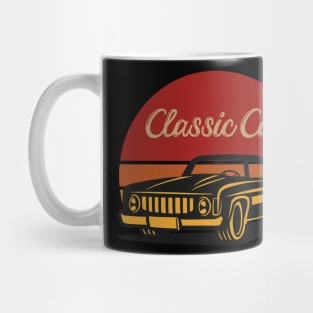 Vintage, Classic car retro tee for father gift, classic car vintage tee for father gift, Mug